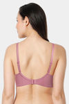 Amante Padded Non Wired Full Coverage T-Shirt Bra - Mesa Rose — thumbnail 3